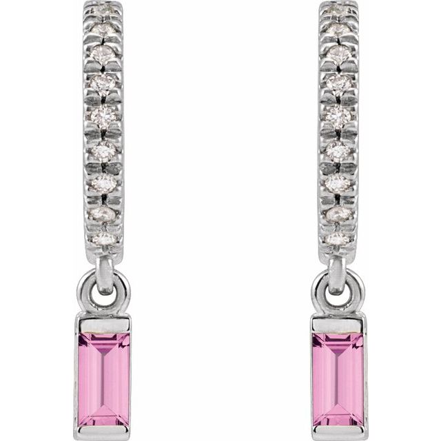 Natural Pink Sapphire | Straight baguette | 4 x 2mm