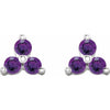 Natural Amethyst | Round | 2.5mm