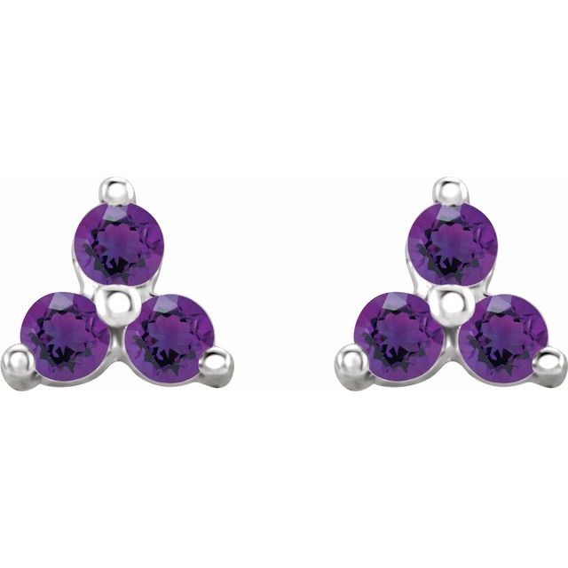 Natural Amethyst | Round | 2.5mm