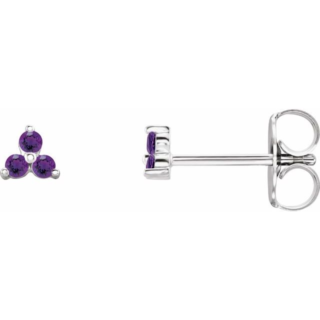 Natural Amethyst | Round | 2.5mm