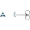 Natural Aquamarine | Round | 2.5mm