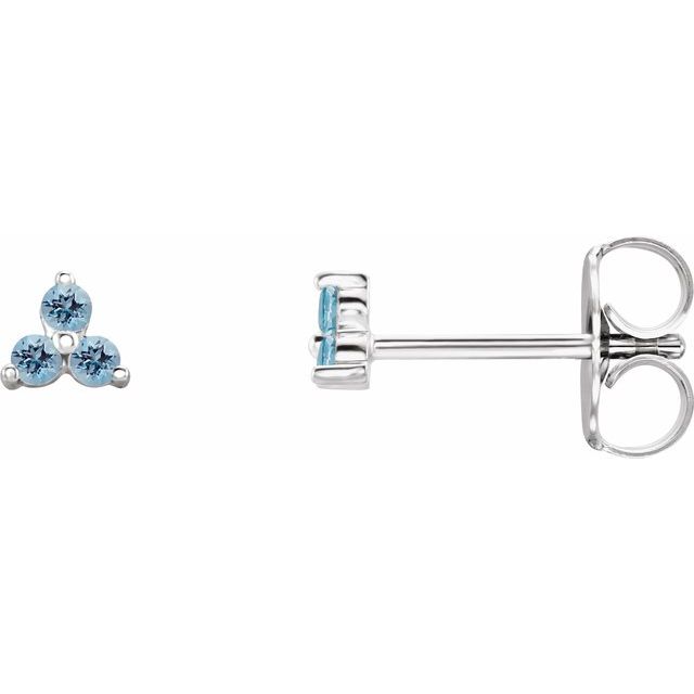 Natural Aquamarine | Round | 2.5mm