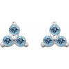 Natural Aquamarine | Round | 2.5mm
