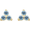 Natural Aquamarine | Round | 2.5mm