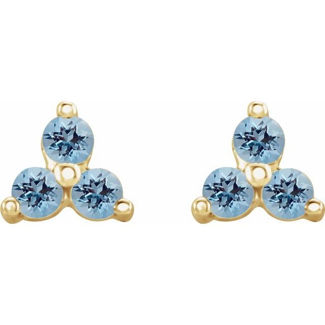 Natural Aquamarine | Round | 2.5mm