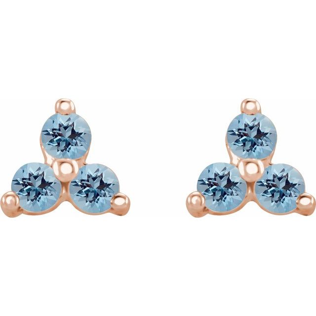 Natural Aquamarine | Round | 2.5mm