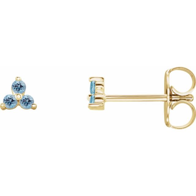 Natural Aquamarine | Round | 2.5mm