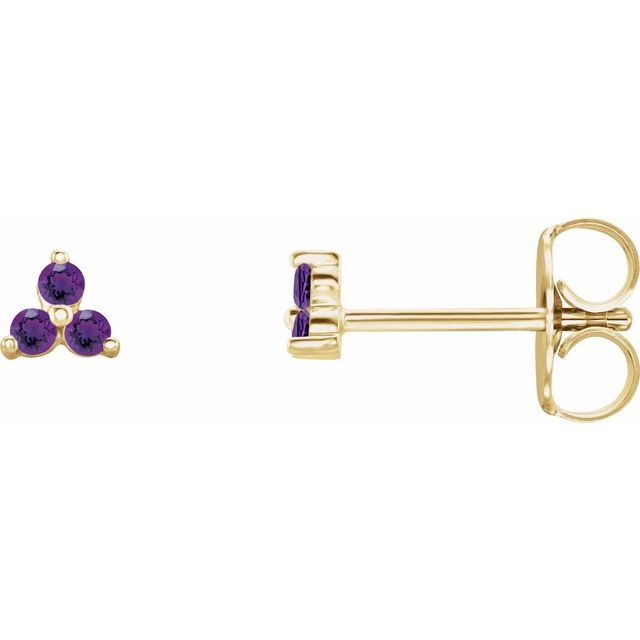 Natural Amethyst | Round | 2.5mm