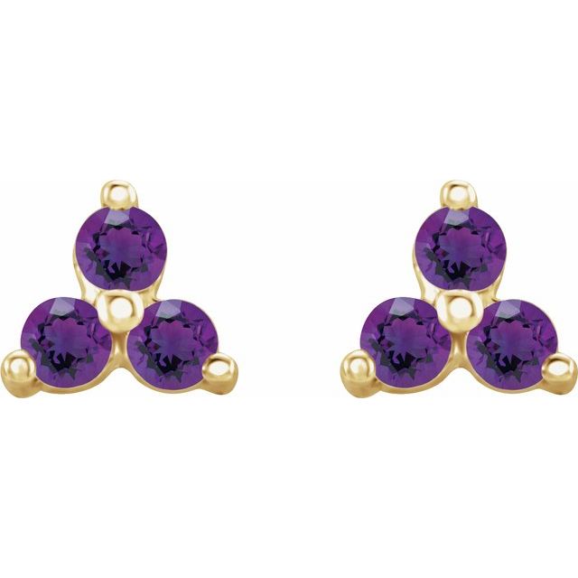 Natural Amethyst | Round | 2.5mm