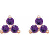 Natural Amethyst | Round | 2.5mm