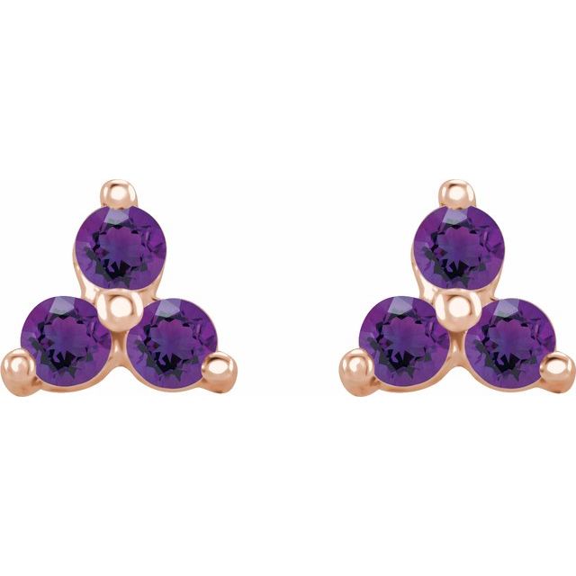 Natural Amethyst | Round | 2.5mm