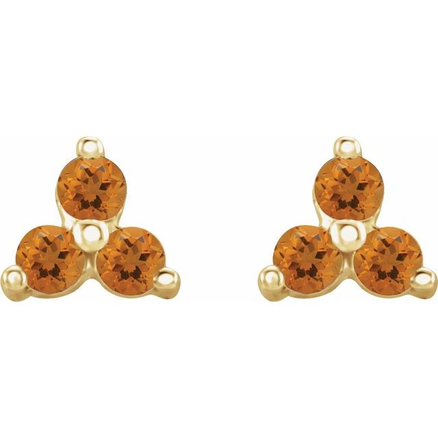Natural Citrine | Round | 2.5mm
