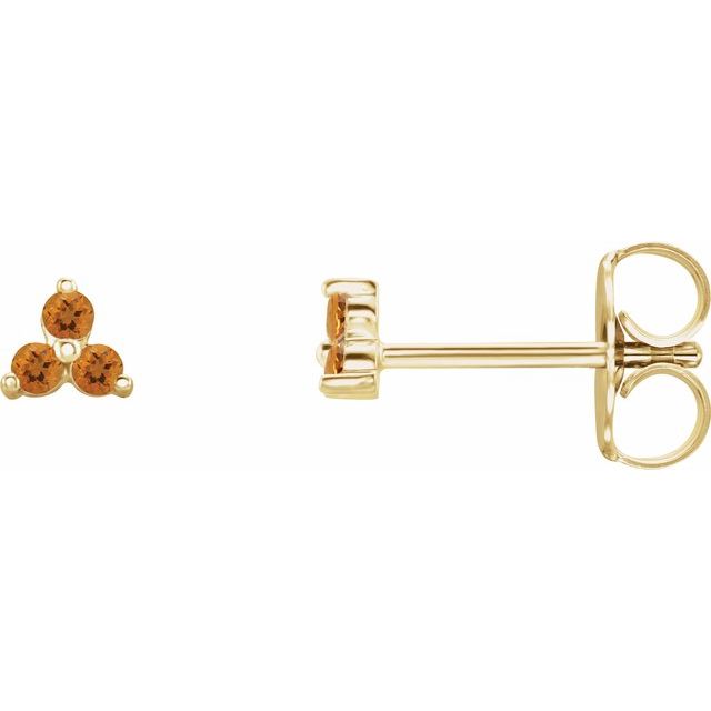Natural Citrine | Round | 2.5mm