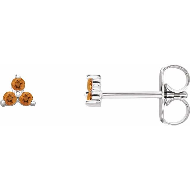 Natural Citrine | Round | 2.5mm