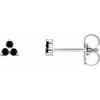 Natural Black Spinel | Round | 2.5mm