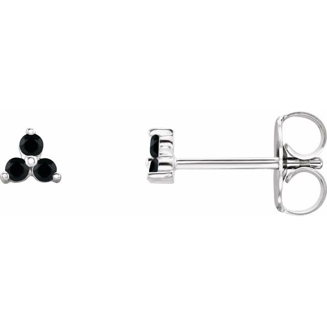 Natural Black Spinel | Round | 2.5mm
