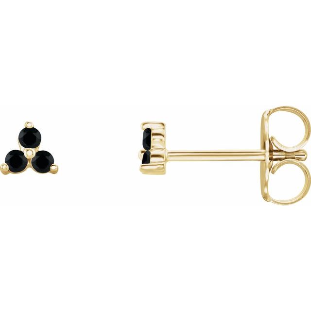 Natural Black Spinel | Round | 2.5mm