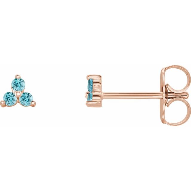 Natural Blue Zircon | Round | 2.5mm