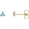 Natural Blue Zircon | Round | 2.5mm