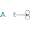 Natural Blue Zircon | Round | 2.5mm