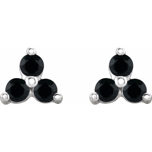 Natural Black Spinel | Round | 2.5mm