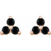 Natural Black Spinel | Round | 2.5mm