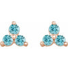 Natural Blue Zircon | Round | 2.5mm
