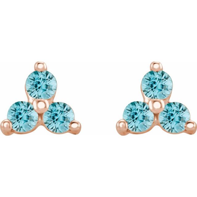 Natural Blue Zircon | Round | 2.5mm