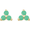 Natural Green Chrysoprase | Round | 2.5mm