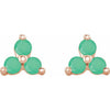 Natural Green Chrysoprase | Round | 2.5mm