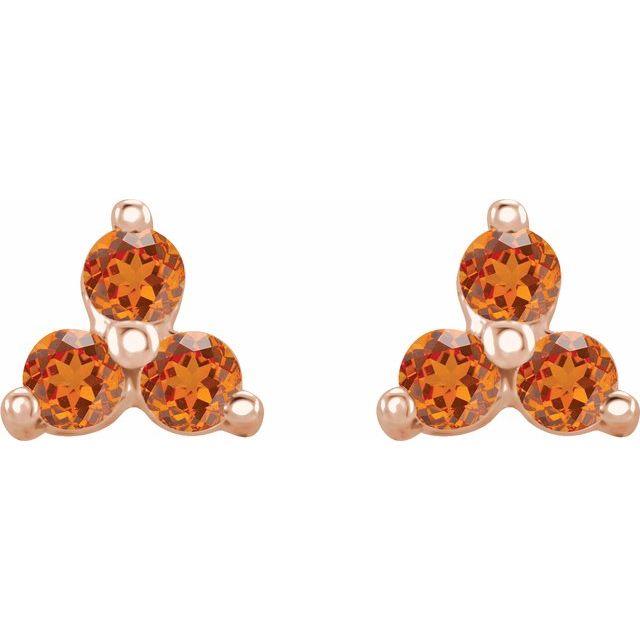 Natural Spessartite Garnet | Round | 2.5mm