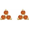 Natural Spessartite Garnet | Round | 2.5mm