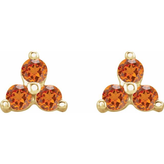 Natural Spessartite Garnet | Round | 2.5mm