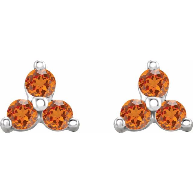 Natural Spessartite Garnet | Round | 2.5mm