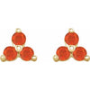 Natural Mexican Fire Opal | Round | 2.5mm