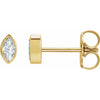 Natural Diamond | Marquise | 9 x 4.5mm :: 1 1/2 Ctw | Natural Diamond | Marquise | 10 x 5mm :: 2 Ctw