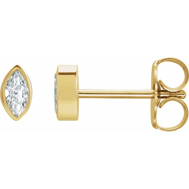 Natural Diamond | Marquise | 9 x 4.5mm :: 1 1/2 Ctw | Natural Diamond | Marquise | 10 x 5mm :: 2 Ctw