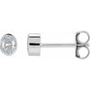 Lab-Grown Diamond | Oval | 3.6 x 2.7mm