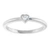 Natural Diamond | Heart | 2.7 x 3mm