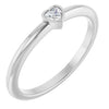 Natural Diamond | Heart | 2.7 x 3mm
