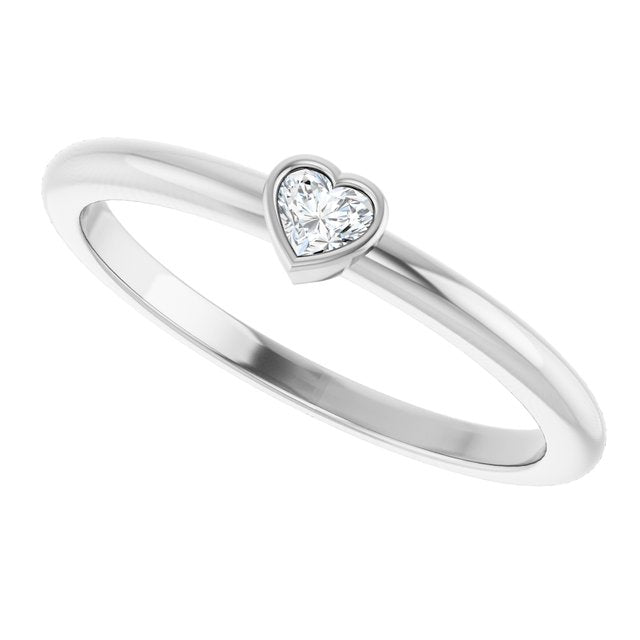 Natural Diamond | Heart | 2.7 x 3mm