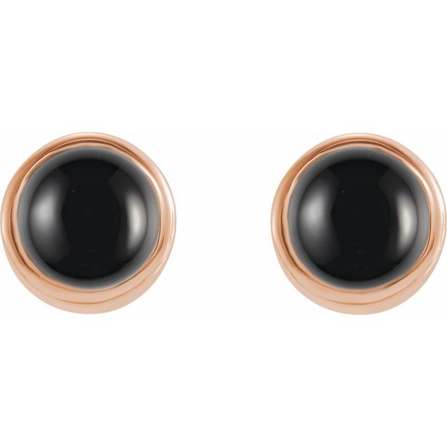 Natural Black Onyx | Round | 3mm