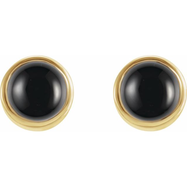 Natural Black Onyx | Round | 3mm