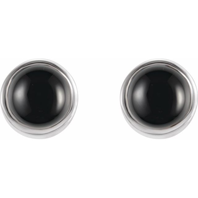 Natural Black Onyx | Round | 3mm