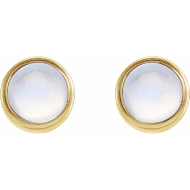 Natural Rainbow Moonstone | Round | 3mm
