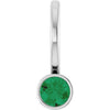 Natural Emerald | Round | 3mm | Lab-Grown Emerald | Round | 3mm