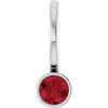 Natural Ruby | Round | 3mm | Lab-Grown Ruby | Round | 3mm