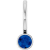 Natural Blue Sapphire | Round | 3mm | Lab-Grown Blue Sapphire | Round | 3mm