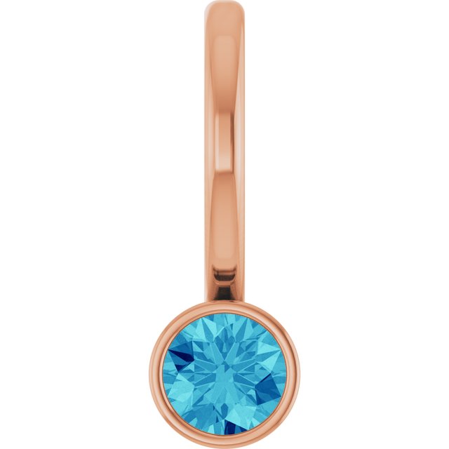 Natural Blue Zircon | Round | 3mm