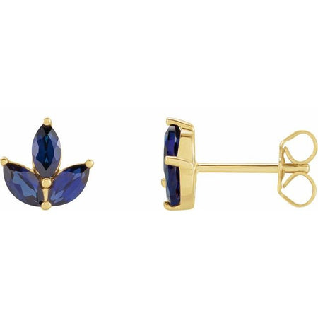 Natural Blue Sapphire | Marquise | 5 x 2.5mm